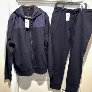 Michael kors men's 2 pc hooded track suit size 2Xl $199